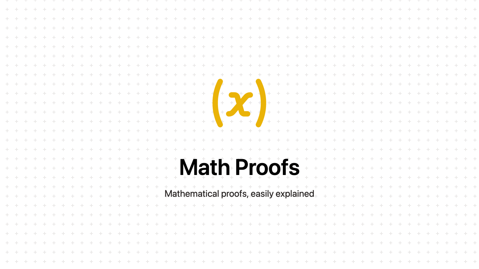 Math proof: The derivative of e to the x